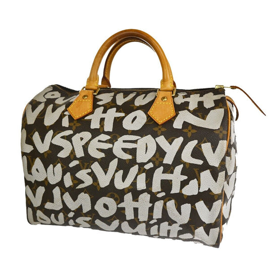 Louis Vuitton Stephen Sprouse Speedy 30 Brown Graffiti Bag