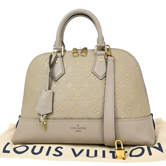 Louis Vuitton Neo Alma Beige Leather Bag