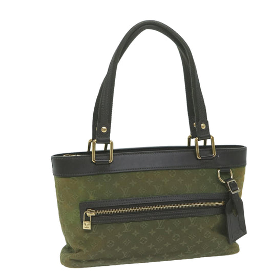 Louis Vuitton Lucille Green Monogram Bag