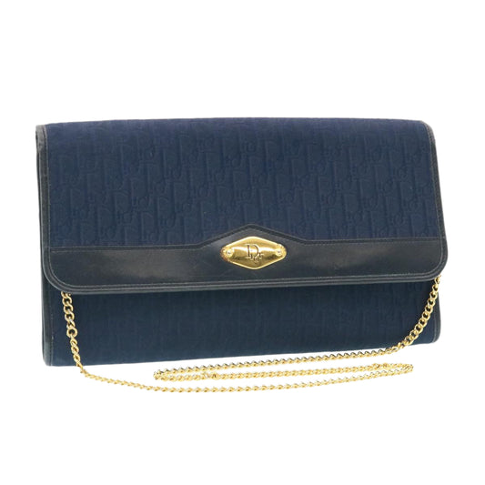 Christian Dior Navy Shoulder Bag Vintage