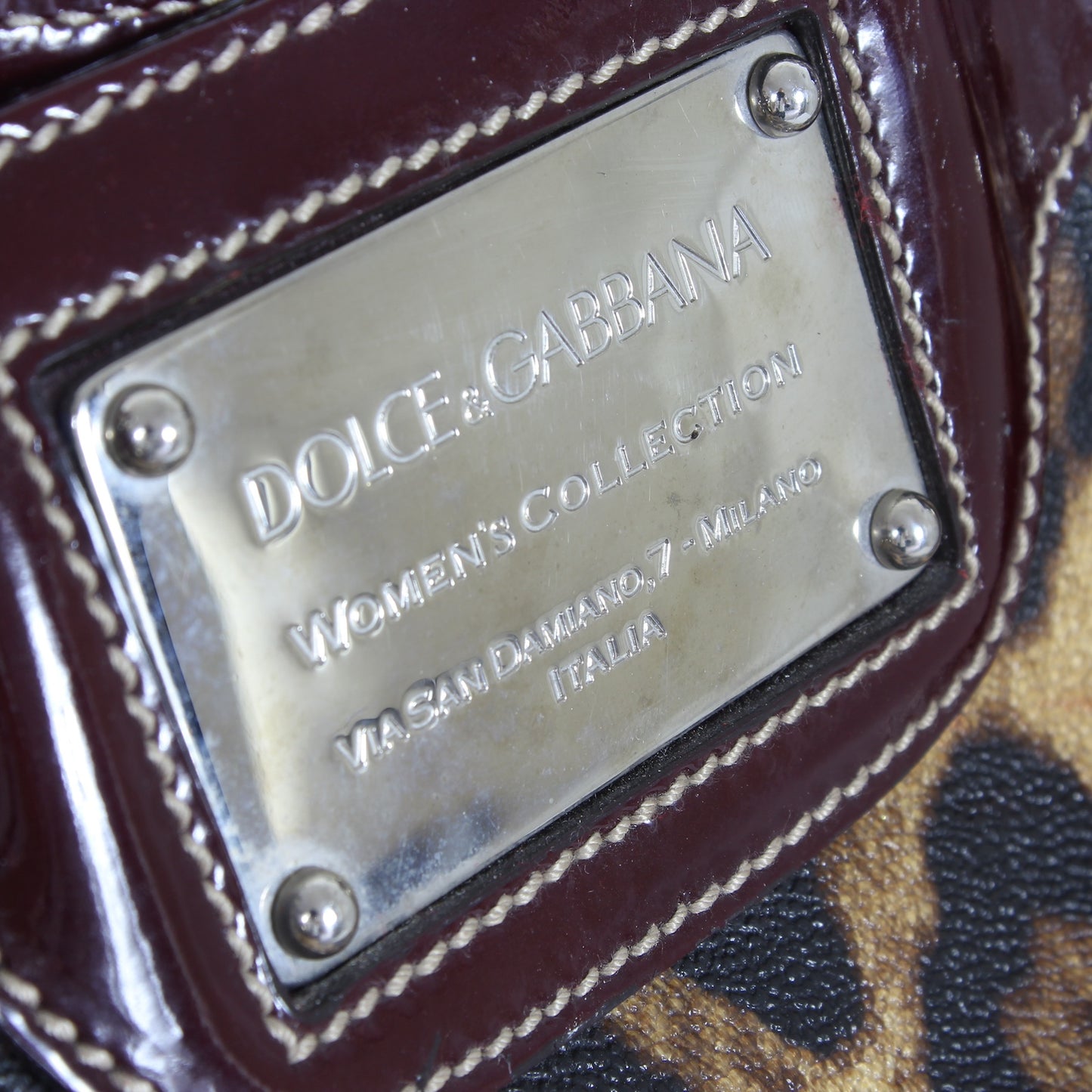 Dolce & Gabbana Leopard Bag Easy My Way