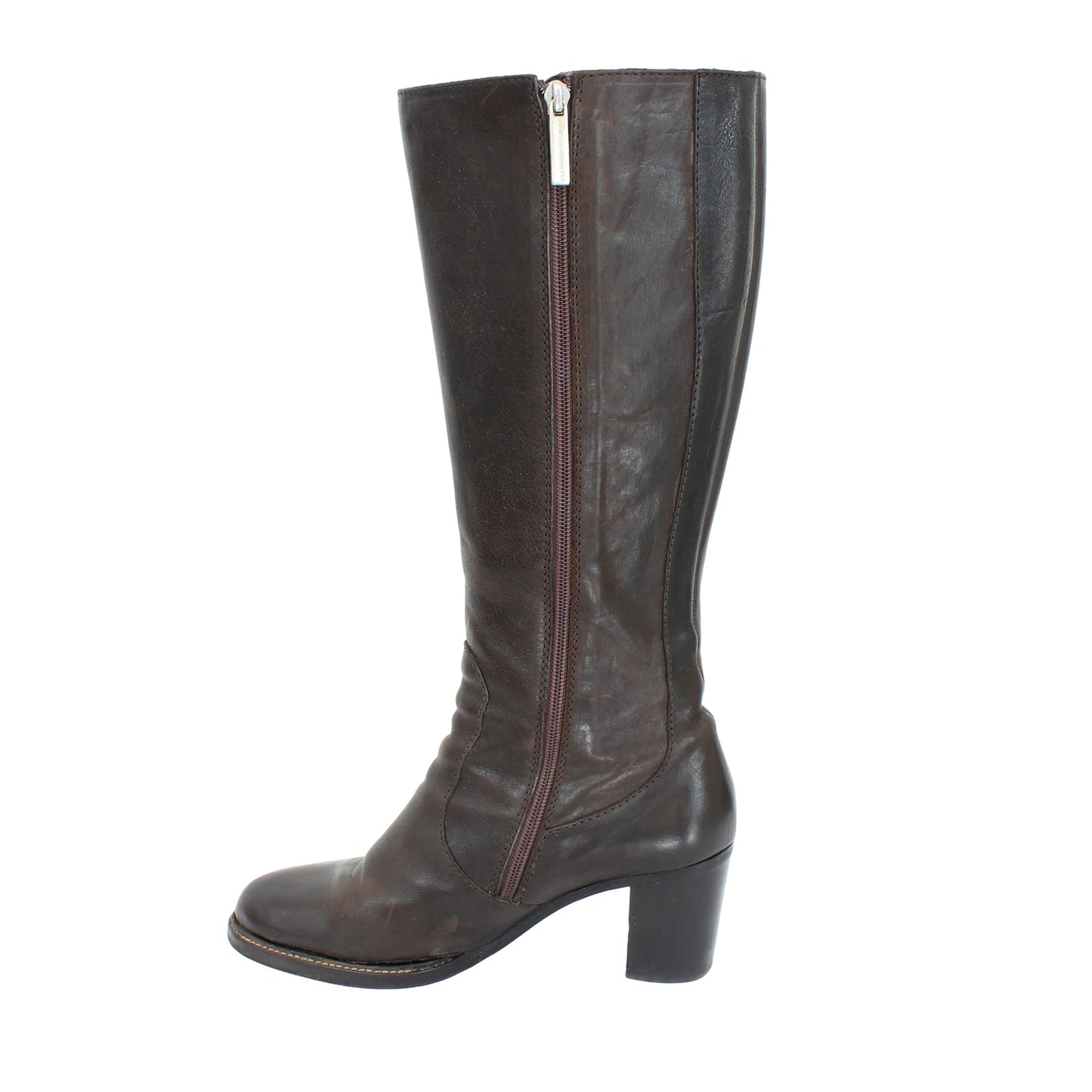 Fratelli Rossetti Brown Leather Heel Boots