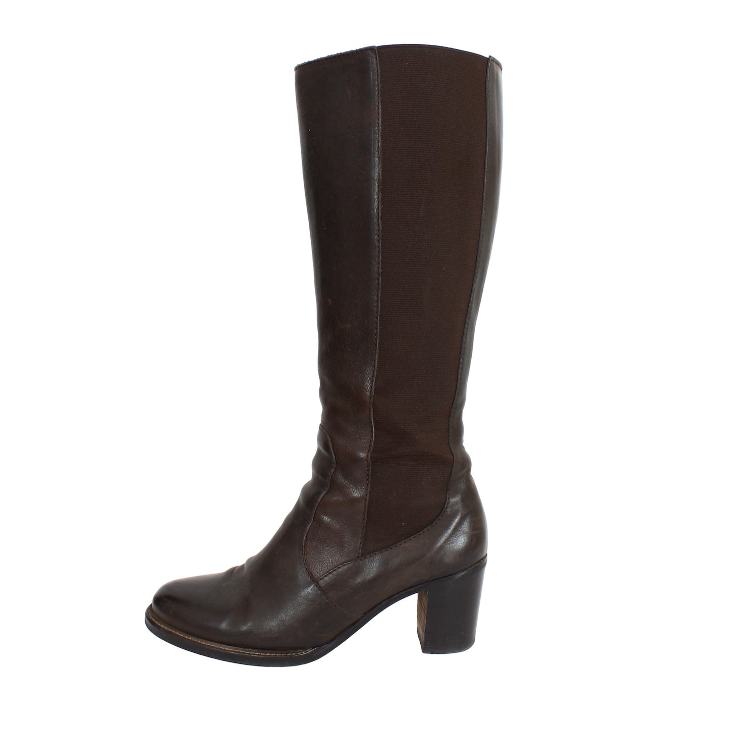 Fratelli Rossetti Brown Leather Heel Boots