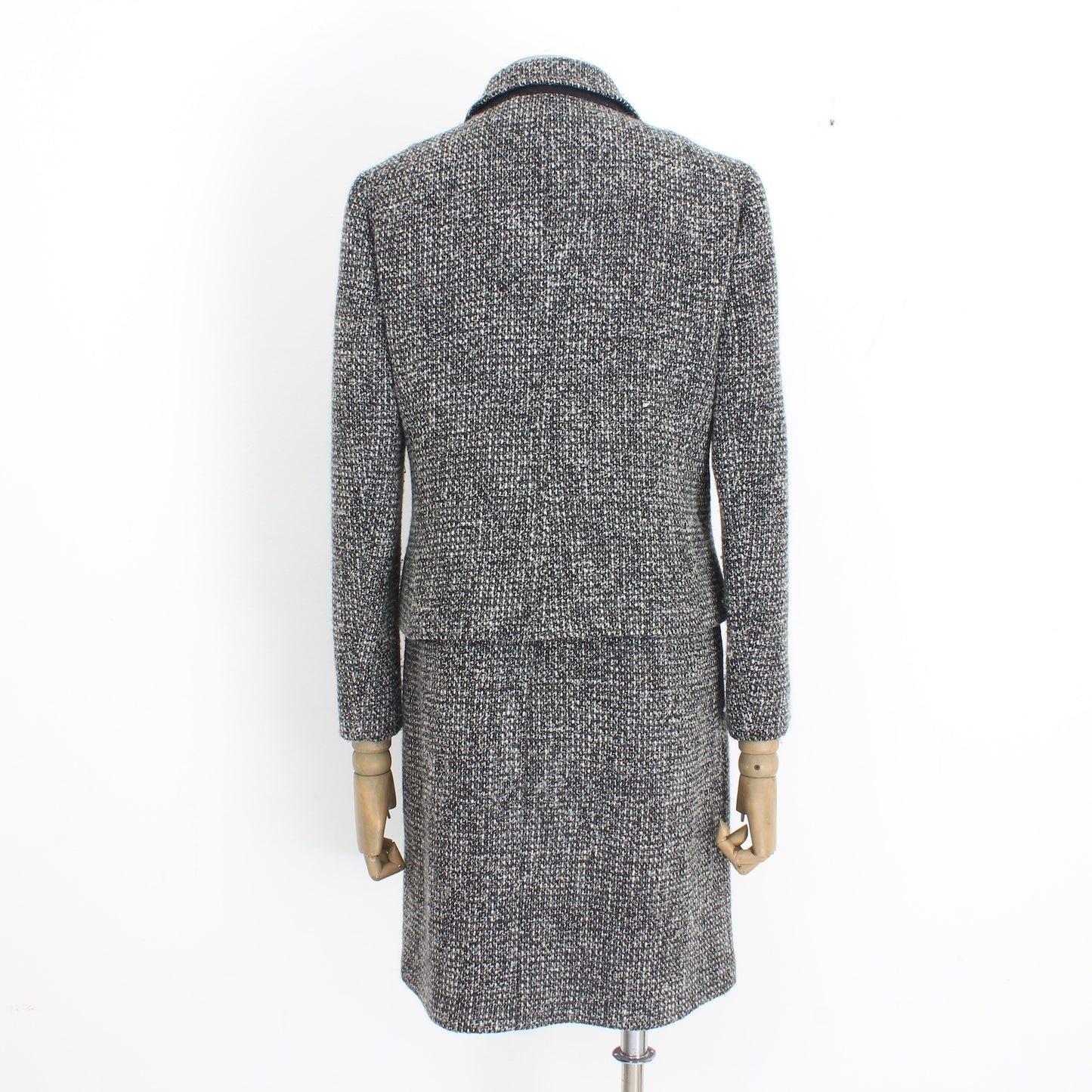 Max Mara Gray Dress Suit Jacket Vintage