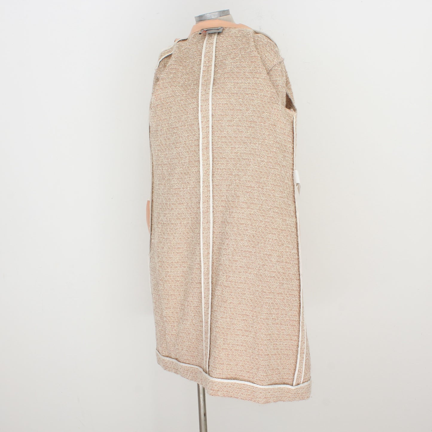 Missoni Beige Wool Boucle Coat Vintage