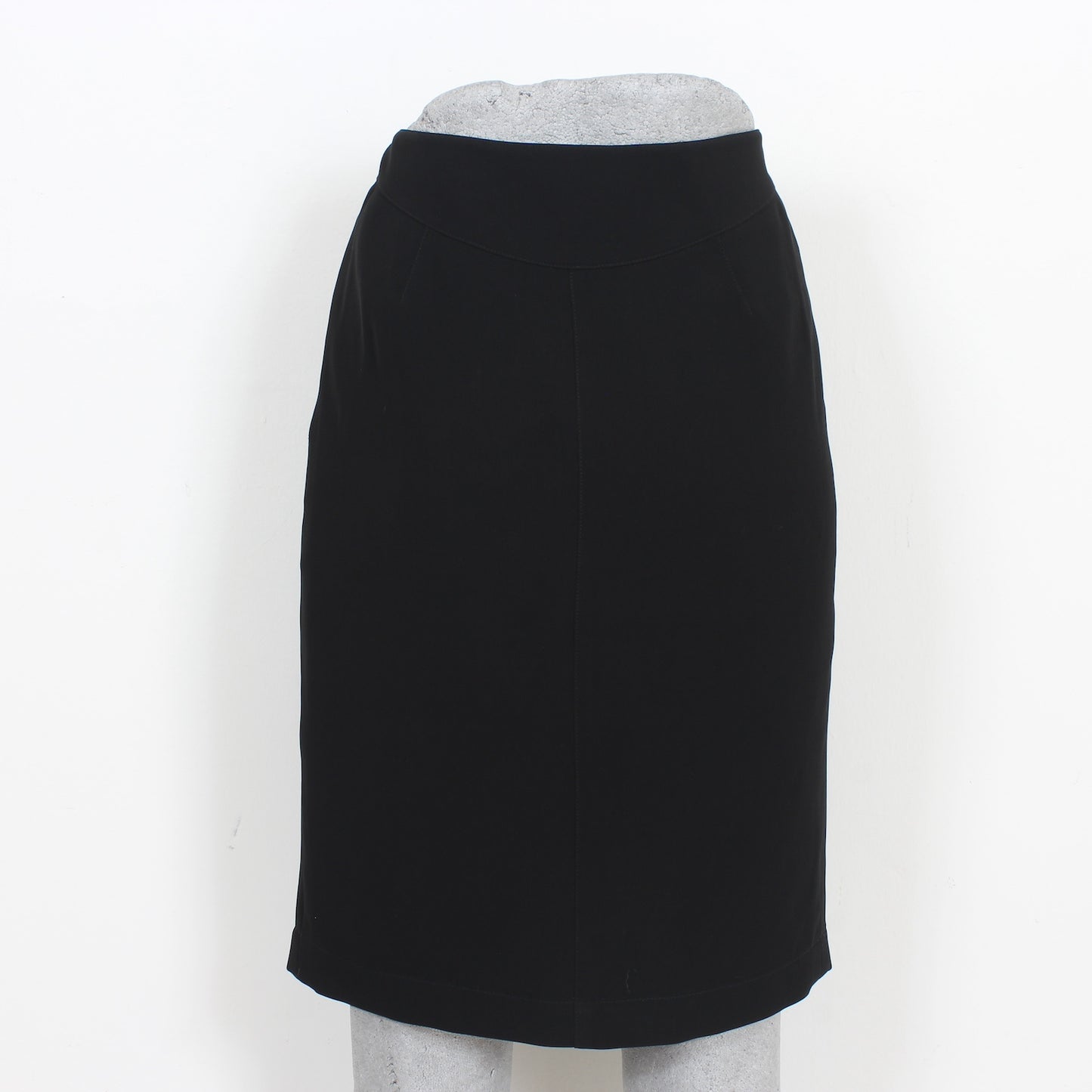 Thierry Mugler Black Pencil Skirt Vintage 1980s
