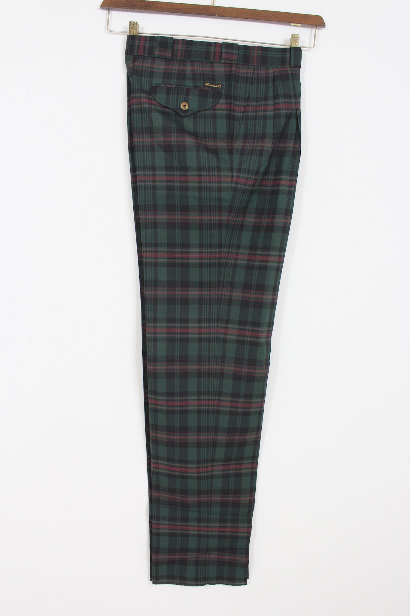 Cavani Men's Tweed Check Peaky Blinders Trousers – TruClothing